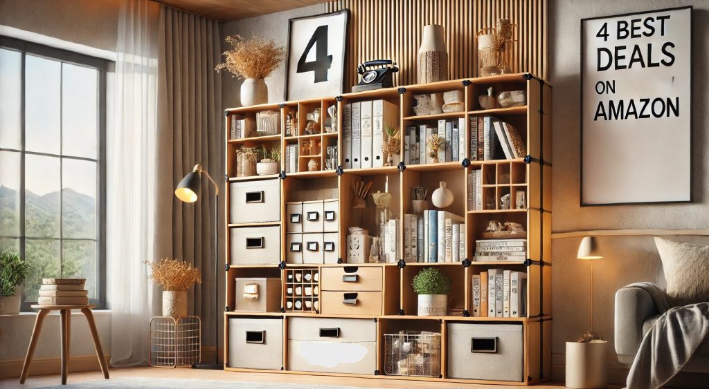 Top 4 Best Storage Organizer Bookcases on Amazon – Deals and Reviews