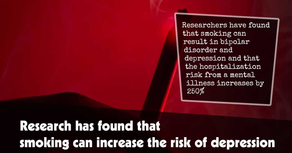 Research Has Found That Smoking Can Increase The Risk Of Depression F
